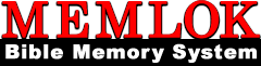 MEMLOK/PC MemLok Bible Memory System